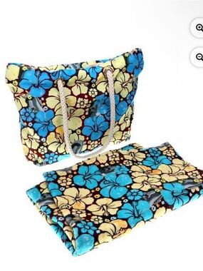 Easter Island Mercantile Beach Towel and Bag